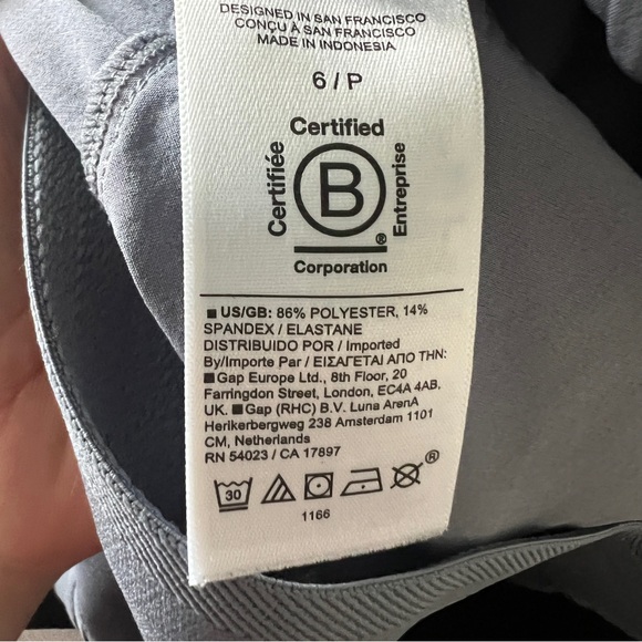 Athleta zip up joggers women’s size 6 petite gray - Picture 5 of 7